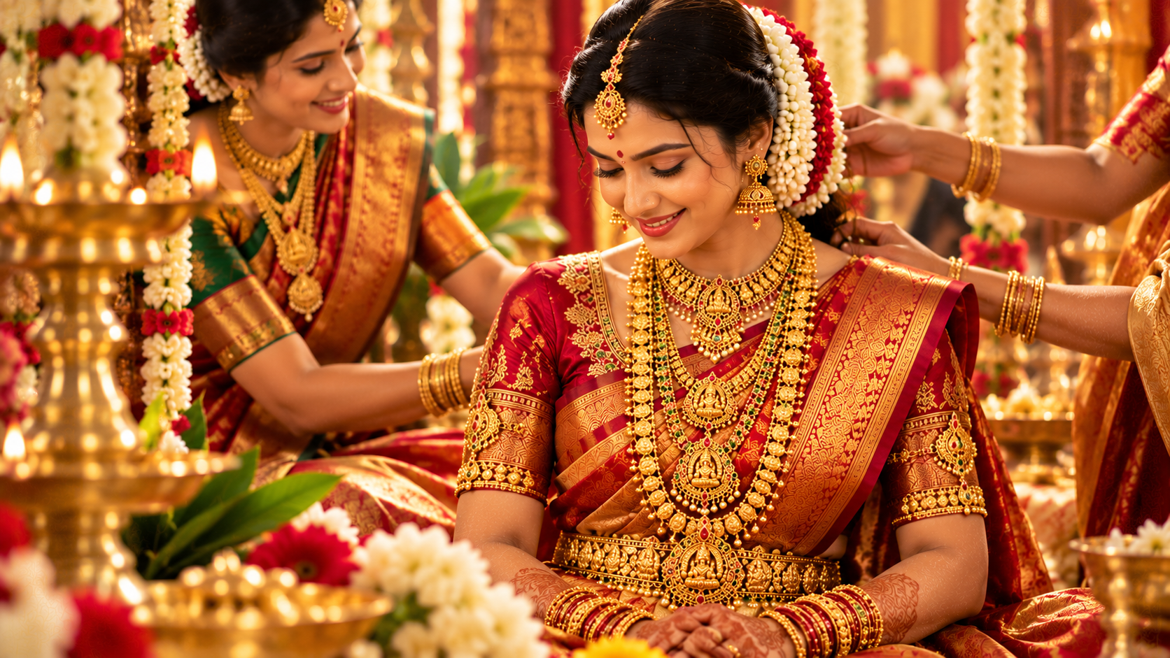 Bridal jewellery collection
